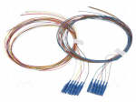 Optic fiber pigtail | OS2 | LC/UPC | 2m | LSZH | Optical fiber: 9/125um