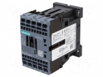 Contactor: 3-pole | NO x3 | Auxiliary contacts: NC | 24VDC | 7A | 3RT20