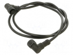 Cable: for sensors/automation | PIN: 4 | M12-M12 | D code-Ethernet