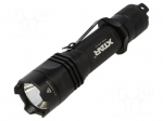 Torch: LED tactical | L: 138.8mm | 60/200/400/1500lm | &Oslash;: 25.4&divide;34mm