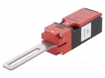 Safety switch: hinged | XCSPL | NC + NO x2 | IP67 | -25&divide;70&deg;C | red