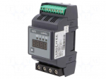 Meter: network parameters | for DIN rail mounting | LED | N27D | 500V