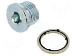 Protection cap | zinc plated steel | Thread: G 1/2" | 14Nm
