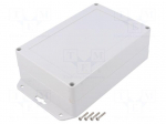 Enclosure: multipurpose | X: 120mm | Y: 180mm | Z: 60mm | ZP | ABS | gasket