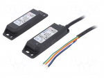 Safety switch: magnetic | F3S-TGR-N_C | NC x2 | IP67 | plastic | 200mA