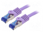 Patch cord | S/FTP | Cat: 6a | RJ45 plug,both sides | stranded | Cu | 2m