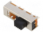 Switch: slide | Pos: 4 | 0.3A/30VDC | ON-ON-ON-ON | PCB,THT | 18x6x5.2mm