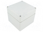 Enclosure: multipurpose | X: 120mm | Y: 122mm | Z: 105mm | EURONORD | grey