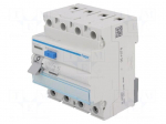 RCD breaker | Inom: 63A | Ires: 30mA | Max surge current: 250A | IP20