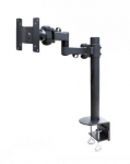 NEWSTAR FLAT SCREEN DESK MOUNT (CLAMP), HIGH CAPACITY 10-49" BLACK