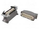 Connector: HDC | male + female | GWconnect | PIN: 24 | 16A | 500V | 24+PE