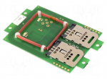 RFID reader | 4.3&divide;5.5V | I2C,RS232,serial,USB | antenna | 76x49x14mm