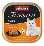 ANIMONDA Vom Feinsten Adult Chicken in carrot sauce - wet cat food - 100g