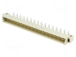 Connector: DIN 41612 | socket | male | PIN: 32 | angled 90&deg; | 2A | THT
