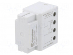 Relay: installation | impulse | NO | Ucoil: 230VAC | in mounting box