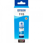 Epson 115 EcoTank (C13T07D24A) Ink Refill Bottle, Cyan