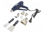 Electric hot shrink gun | 1.8kW | 250l/min,450l/min | 230VAC | case