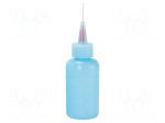 Dosing bottle | 56ml | dissipative | blue (bright) | polyetylene | ESD
