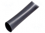 Heat shrink sleeve | glued | 4: 1 | 24mm | black | polyolefine | reel