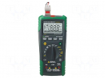 Digital multimeter | LCD | (2000) | VDC: 200mV,2V,20V,200V,1kV