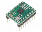 Stepper motor controller | DRV8434A | 1.2A | Uin mot: 4.5&divide;48V | green