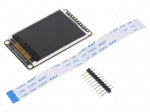 Display: TFT | 1.8" | 128x160 | 35x55mm | Interface: GDI,SPI | 120&deg;
