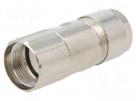 M23 RJ45 connector 7.R10.400.000