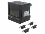 Meter: network parameters | digital,mounting | LCD TFT 3,5" | 1A,5A