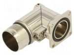 Enclosure: for M23 connectors | ComLock,external thread | angled