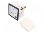 Voltmeter | on panel | VAC: 0&divide;600V | Class: 1.5 | True RMS | 50&divide;60Hz
