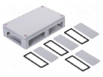Enclosure: multipurpose | X: 300mm | Y: 500mm | Z: 120mm | with flange