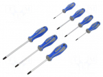 Screwdriver: universal-set | Torx&reg; | 7pcs.