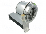 Fan: AC | blower | 230VAC | &Oslash;76x182.5mm | 610m3/h | 58dBA | ball