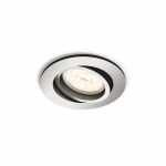 PHILIPS DONEGAL recessed nickel 1xNW 230V gaismeklis