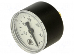 Vacuum gauge | -1&divide;0bar | rear connection | Thread: G 1/8" | 40mm