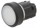 Switch: push-button | 22mm | Stabl.pos: 1 | white | IP66,IP67,IP69K