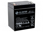 Re-battery: acid-lead | 12V | 5Ah | AGM | maintenance-free | 1.8kg