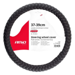 Auto- ja mootorrattatooted, elektroonika, navigatsioon, CB raadio // Autohooldus | Autokeemiatooted // Pokrowiec nakładka na kierownicę samochodową m 37-39cm swc-32-m amio-02805
