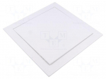 Access door | polypropylene | white | 200x200mm | DR
