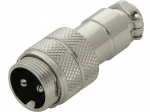 CB, VHF, UHF, PMR raadiod, antennid ja tarvikud // Raadiosaatjate antennikaablid // 20-094# Gniazdo cb mikrofonowe 2pin na kabel