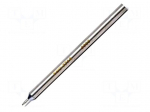 Tip | chisel,elongated | 1mm | 413&deg;C | for soldering station