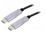 Cable | HDMI plug,both sides | 30m | black