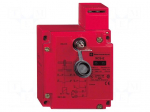 Safety switch: key operated | XCSE | NC + NC + NC | IP67 | metal | red
