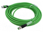 Cable: for sensors/automation | PIN: 4 | 5m | 60VDC | 1.5A | Cores: 4