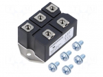 Bridge rectifier: three-phase | Urmax: 1.6kV | If: 100A | Ifsm: 1kA
