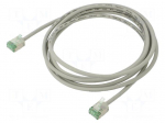 Patch cord | U/FTP | Cat: Cat 8.1 | RJ45 plug,both sides | stranded