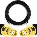 Rangeful SMA Male / SMA Male 3m elastne koaksiaalkaabel &mdash; vastab LMR400 UF UltraFlex HF400-SM-SM-3