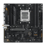 Motherboard for Intel processors Asus  TUF GAMING A620M-PLUS WIFI Processor family AMD, Processor socket AM5, DDR5 DIMM, Memory slots 4, Supported hard disk drive interfaces \tSATA, M.2, Number of SATA connectors 4, Chipset AMD A620,  Micro-ATX