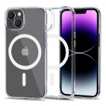 Back panel cover Tech-Protect  Tech-Protect FlexAir Hybrid MagSafe iPhone 14 Case - Clear