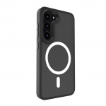 Back panel cover Evelatus Samsung Galaxy S23 Shield Case With Magsafe matte Black